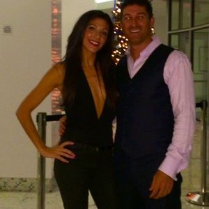 Sexy deep cut bodysuit